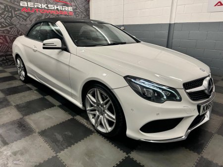 MERCEDES-BENZ E CLASS 2.1 E220d AMG Line Edition Cabriolet G-Tronic+ Euro 6 (s/s) 2dr